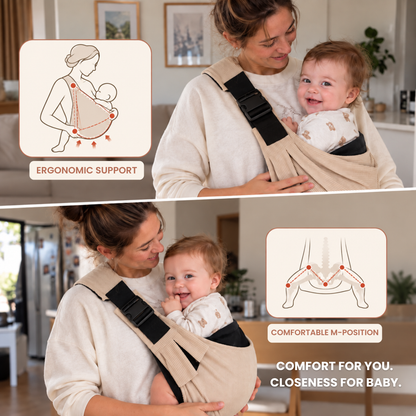 Caribaby™ | Hands-Free Baby Carrier